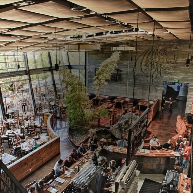 San Diego California Stone Brewery Interior